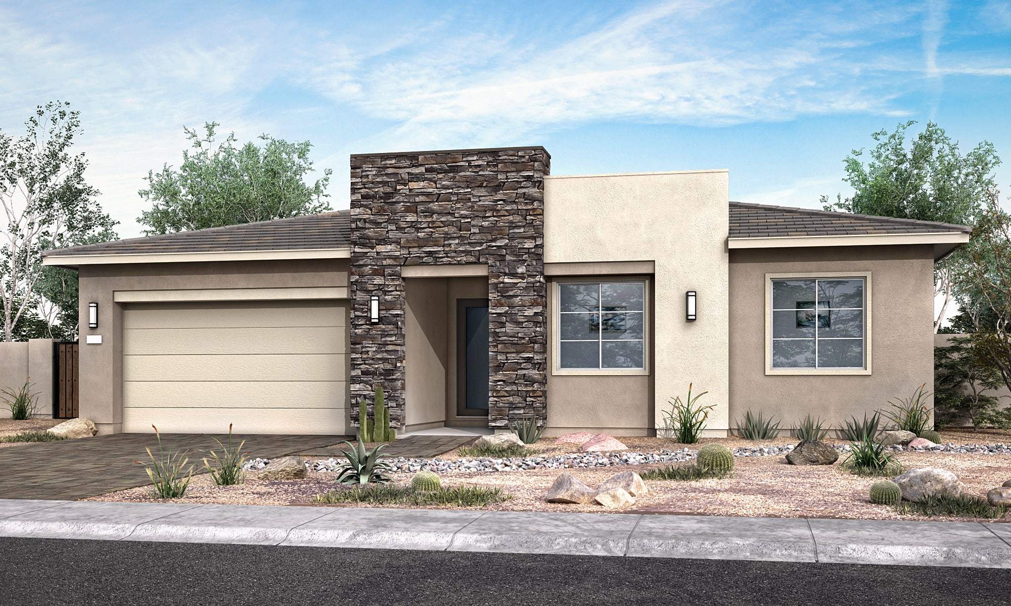 Spring Plan 50-2 - Ridge Collection at Whispering Hills: Laveen, Arizona - Tri Pointe Homes