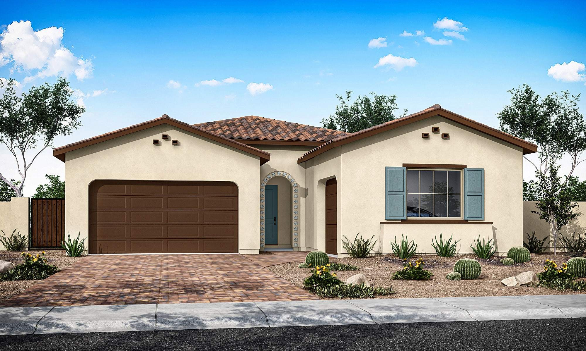 Elden Plan 4505 - Canastero at Waterston Central: Gilbert, Arizona - Tri Pointe Homes
