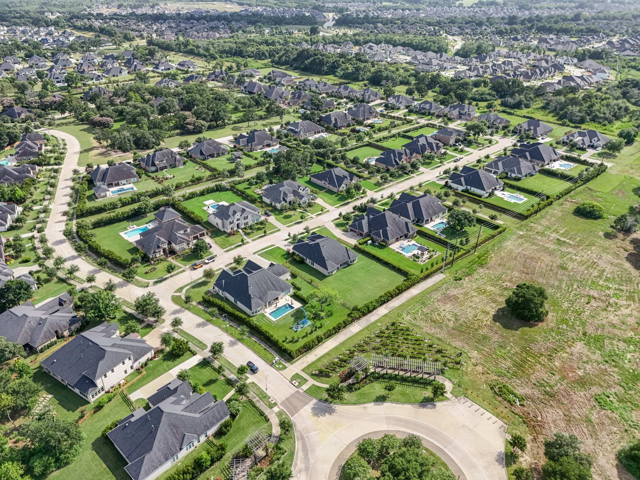 The Estates at James Lane por Tri Pointe Homes en Houston Texas
