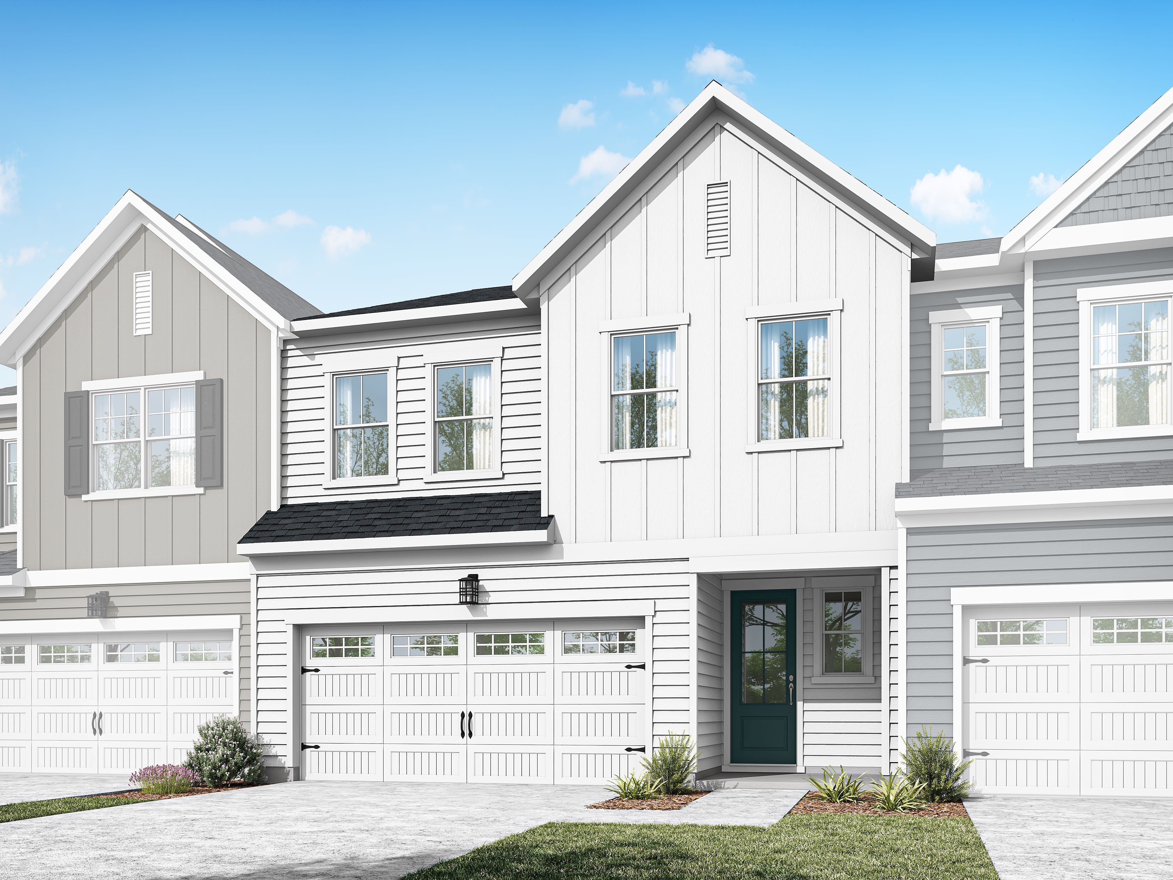 Rowan - The Townes at Willow Park: Morrisville, North Carolina - Tri Pointe Homes