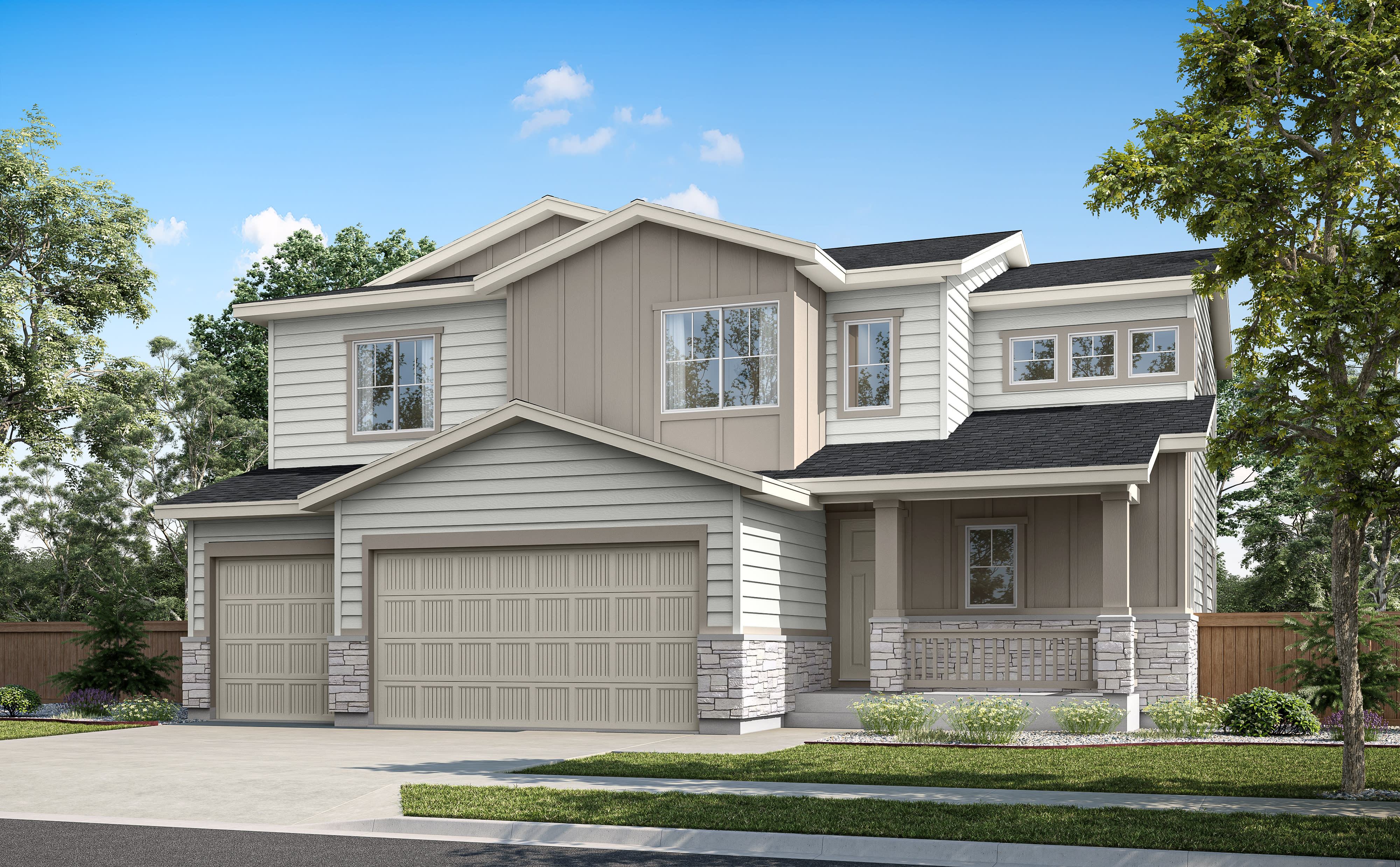 The Saffron - Auburn at Cordovan: Firestone, Colorado - Tri Pointe Homes