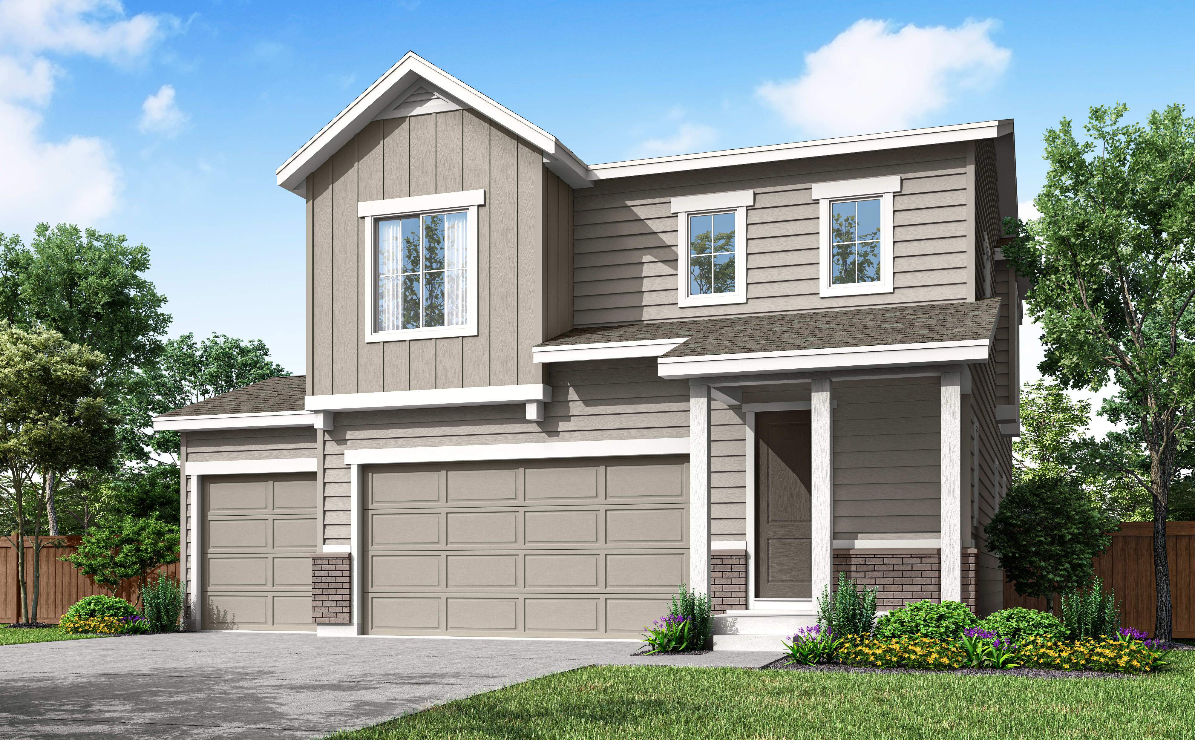 The Allegro - Medley at Reunion Ridge: Commerce City, Colorado - Tri Pointe Homes