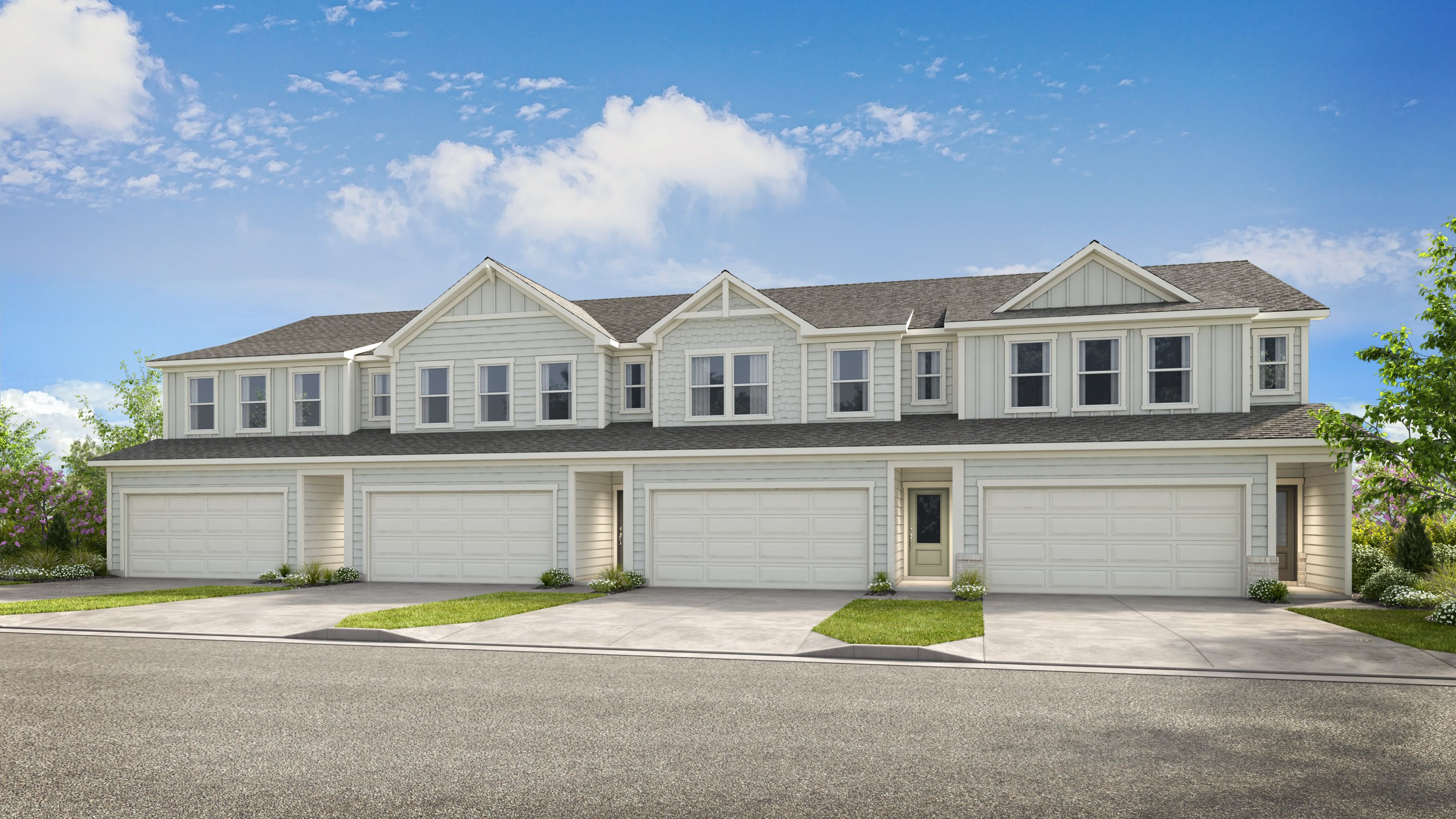 Weatherfield Townhomes por Taylor Morrison en Atlanta Georgia