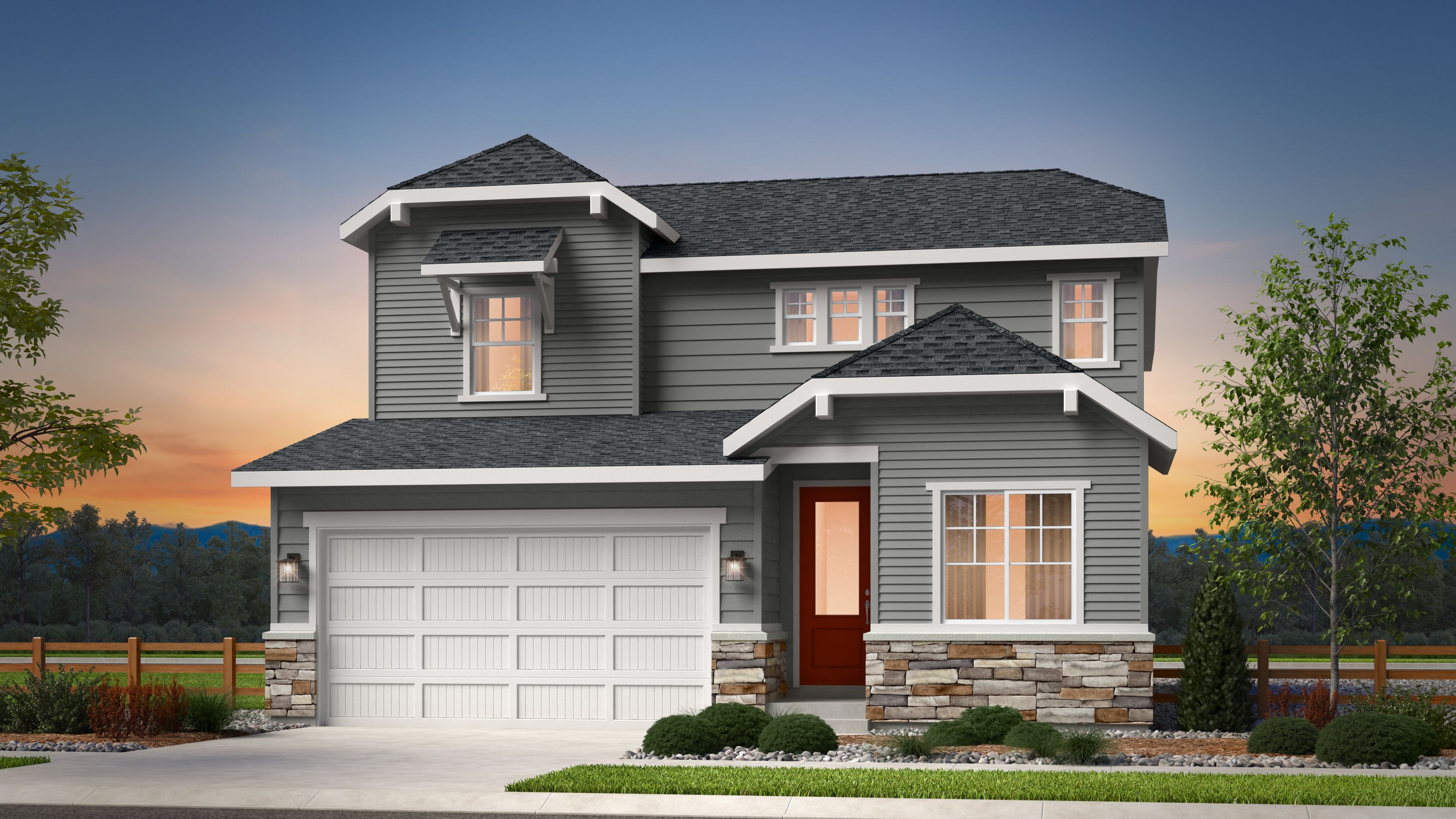 Hayden II - The Aurora Highlands Town Collection: Aurora, Colorado - Taylor Morrison