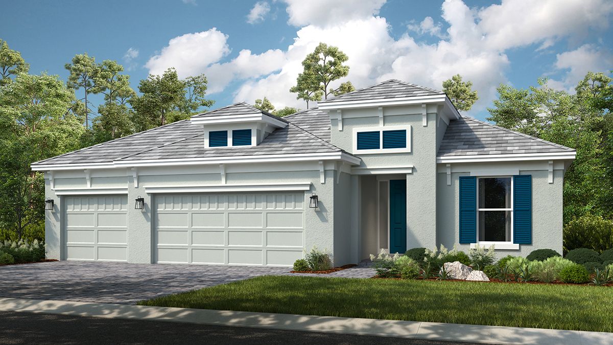 Lazio 3 car - Esplanade at Tradition: Port St Lucie, Florida - Taylor Morrison
