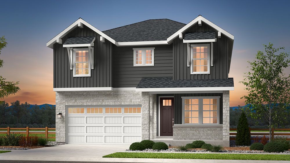 Ridgway - The Aurora Highlands Town Collection: Aurora, Colorado - Taylor Morrison