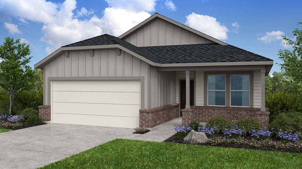 Hockley Meadows 45s por Taylor Morrison en Houston Texas