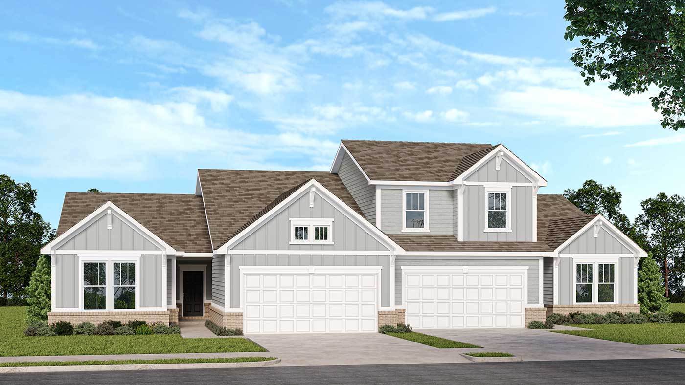 Courtyard 2056 - The Reserve: Indianapolis, Indiana - Taylor Morrison