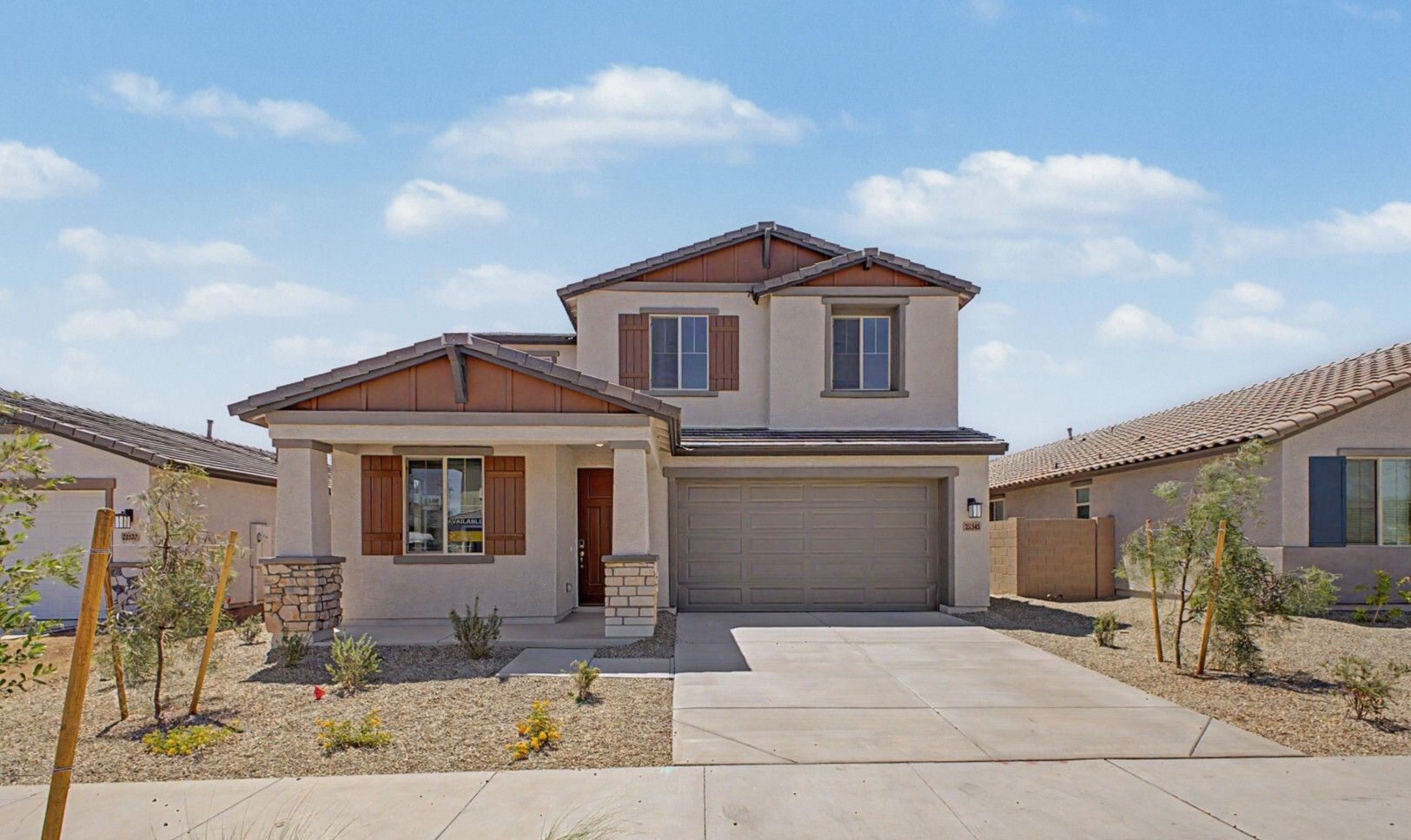 The Villas Collection at Frontera por Risewell Homes en Phoenix-Mesa Arizona