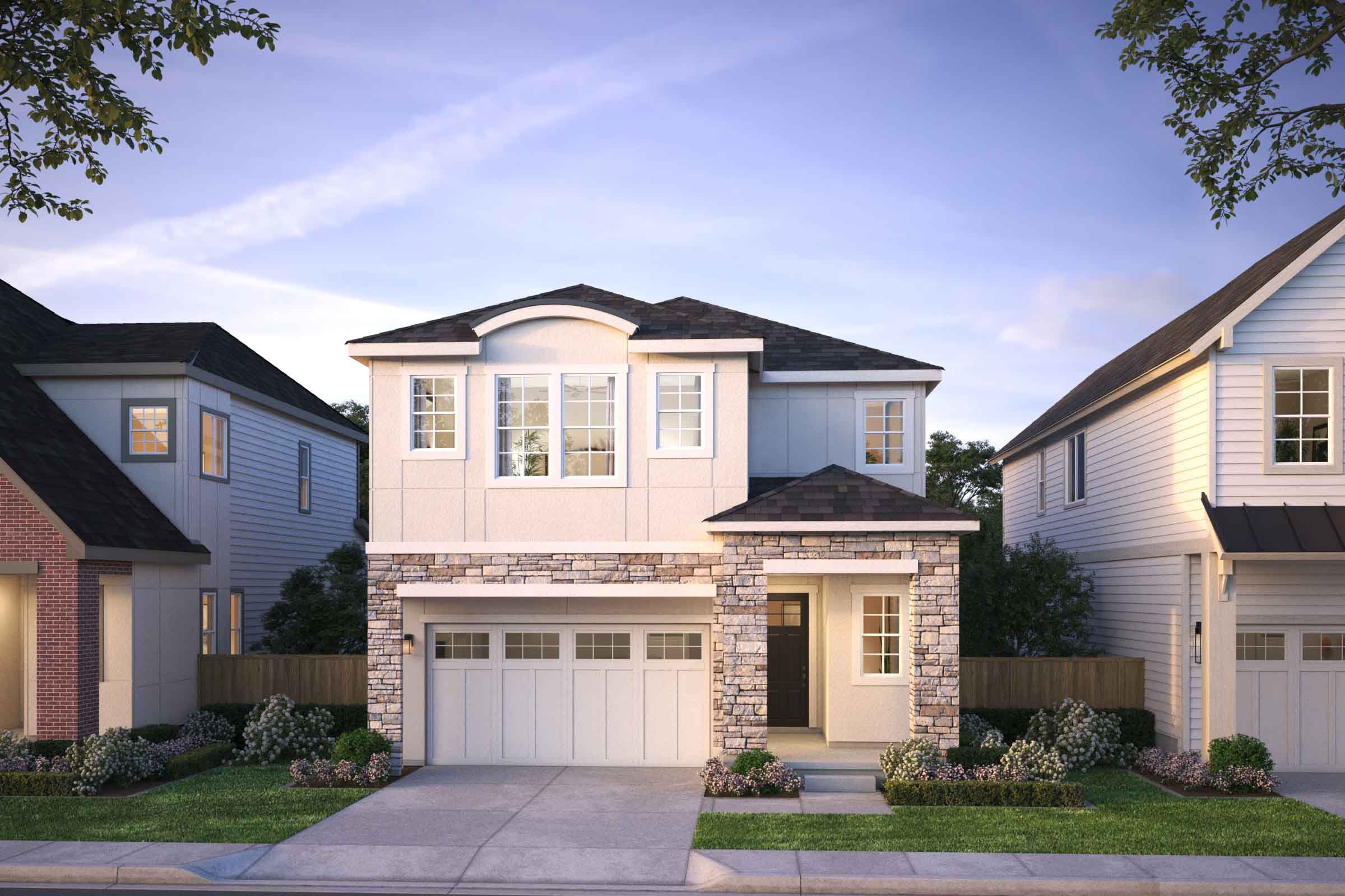 The Residences at The Vineyard por Risewell Homes en Portland-Vancouver Oregon
