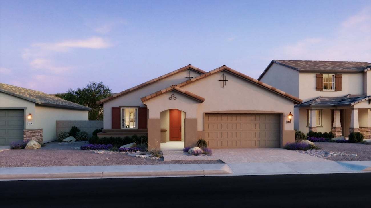 Plan 4002 - The Estates at North Creek: Queen Creek, Arizona - Risewell Homes
