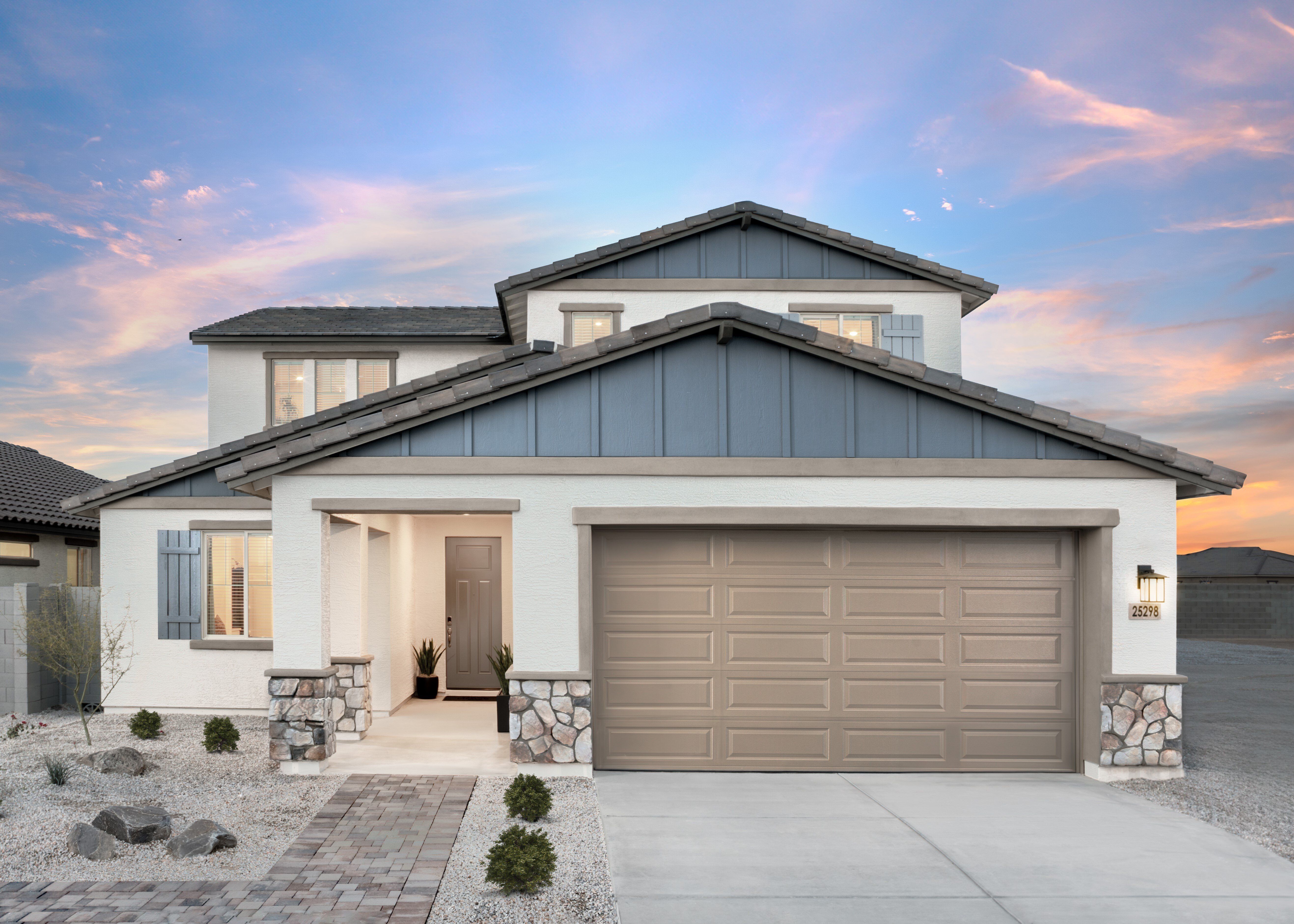 Plan 4005 - Windstone Ranch North: Surprise, Arizona - Risewell Homes