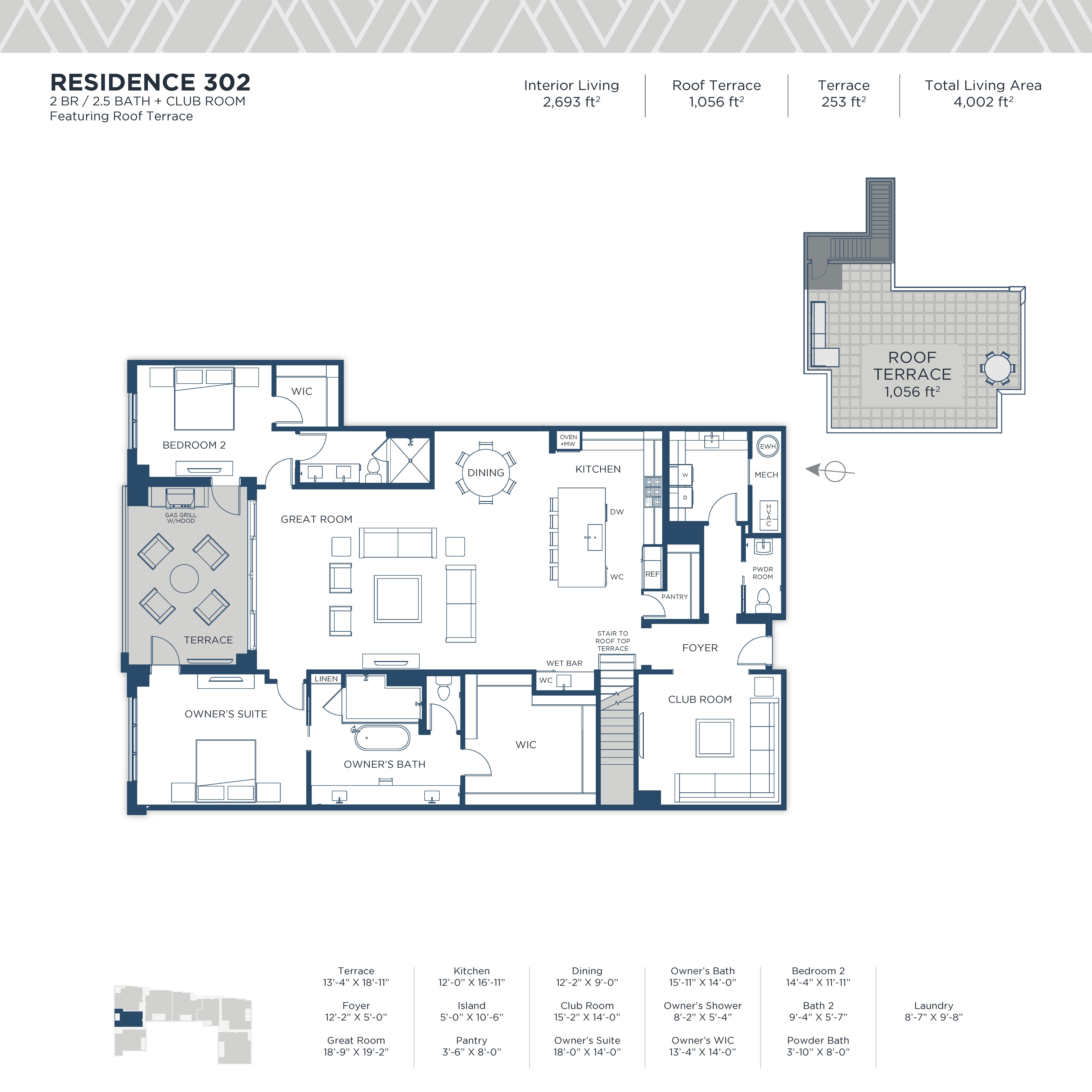 Residence 302 - Encore at Naples Square: Naples, Florida - The Ronto Group