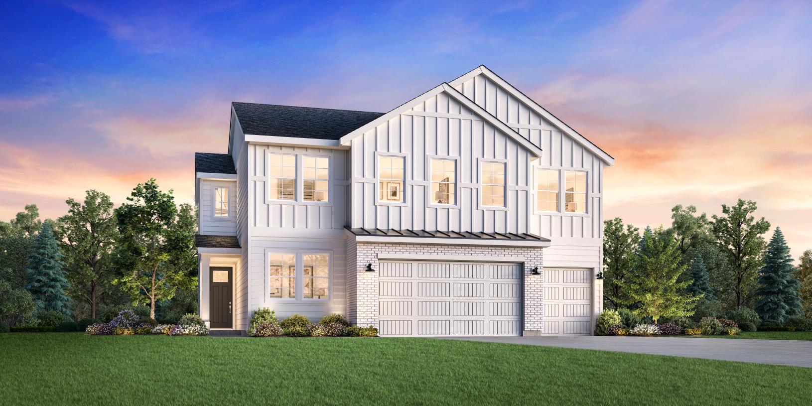 Rachel Modern Farmhouse - The Oaks North - Juniper: Meridian, Idaho - Toll Brothers