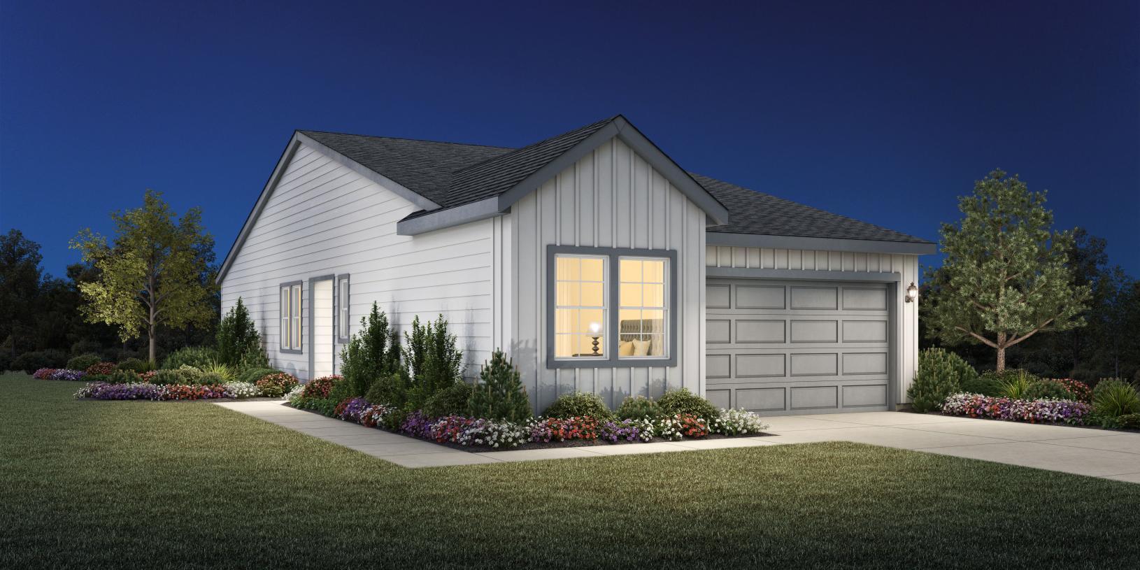 Terra Modern Farmhouse - Regency at Milestone Ranch - Briar: Star, Idaho - Toll Brothers