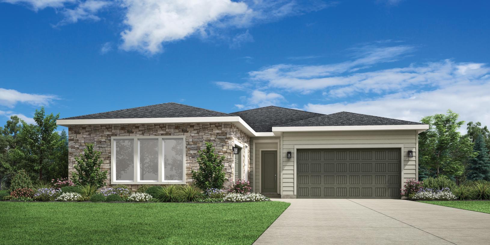 Camas Mid-Century Modern - Cresta Del Sol - Brookside: Star, Idaho - Toll Brothers