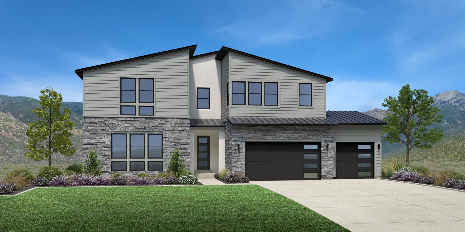 Shafer Mountain Modern - Westlake Vistas by Toll Brothers: Saratoga Springs, Utah - Toll Brothers