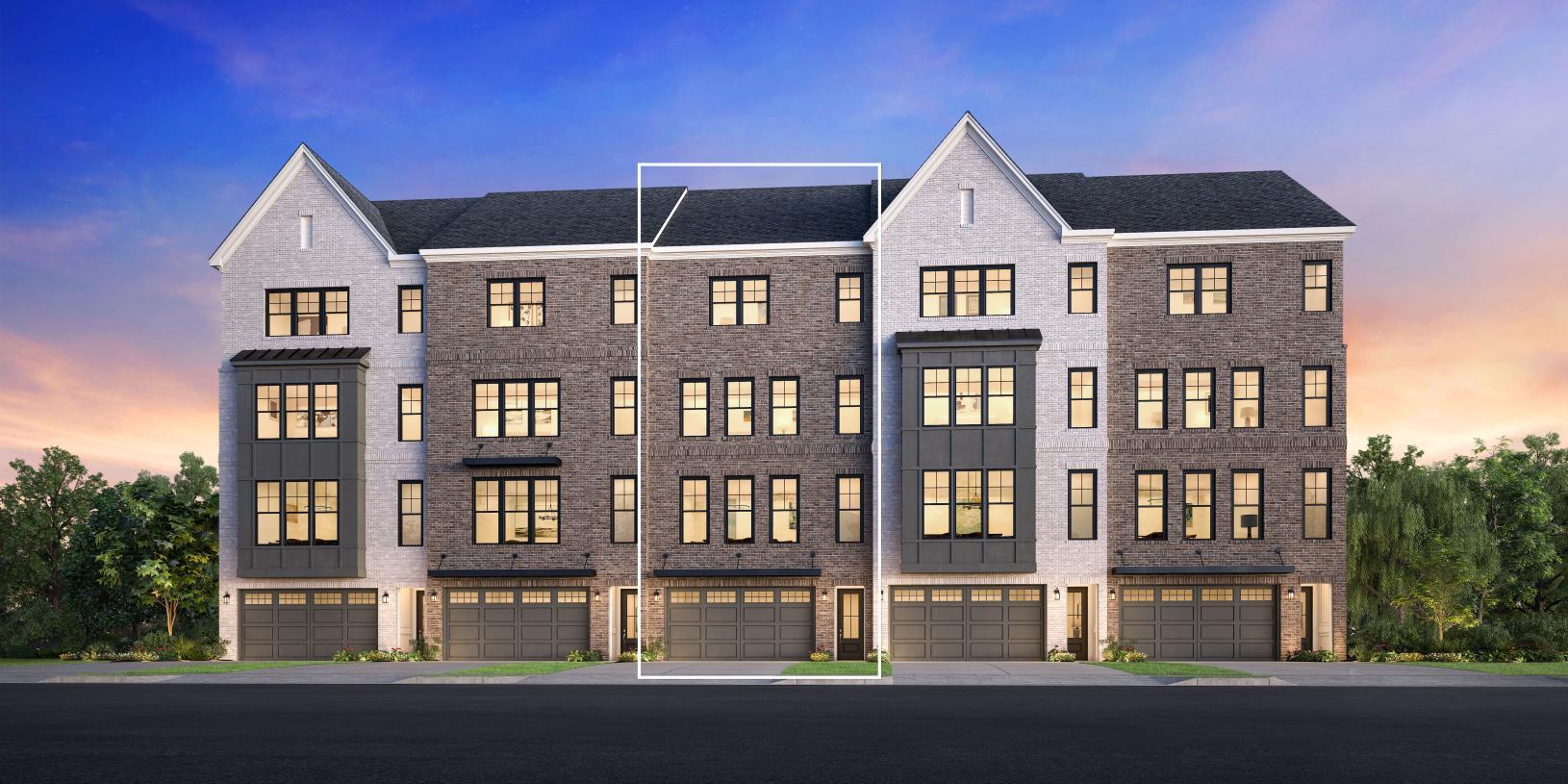 Vickery - Toll Brothers at Overlook at Lenox Park - Skyland Collection: Brookhaven, Georgia - Toll Brothers