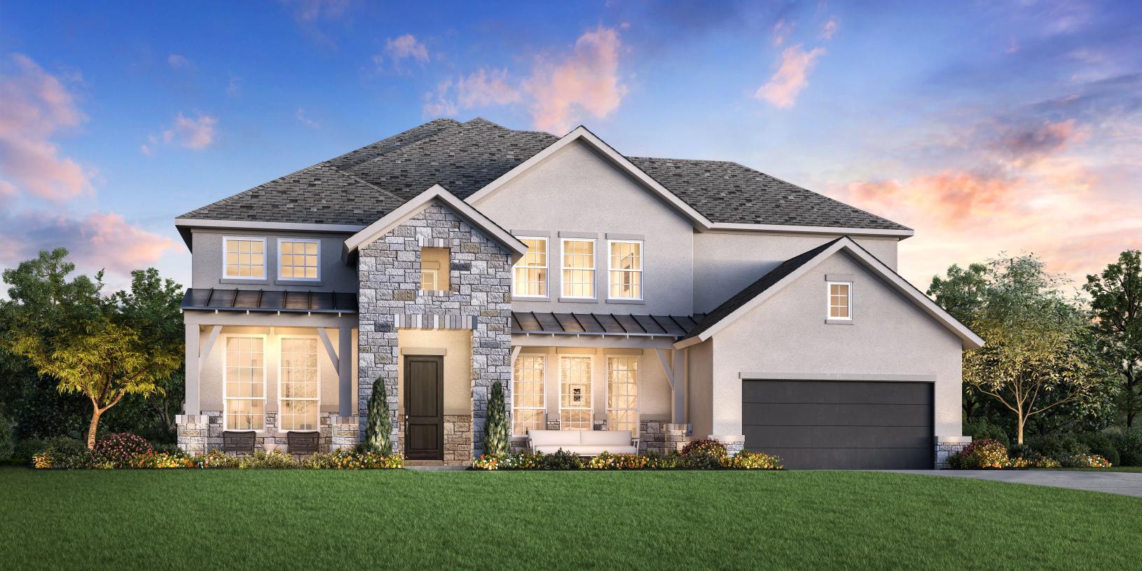 Jardin - Santa Rita Ranch - Eldorado - Tesoro Collection: Liberty Hill, Texas - Toll Brothers