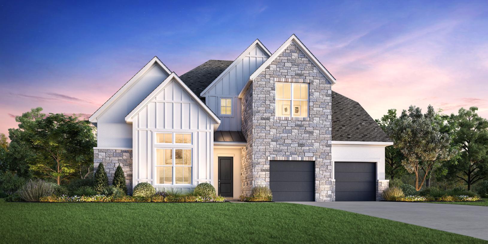 Glenson - Wildspring - Grove Collection: Leander, Texas - Toll Brothers