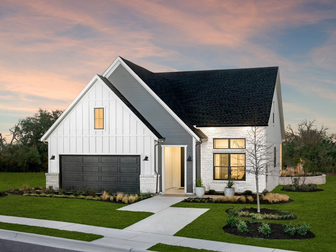 Regency at Santa Rita Ranch - Garden Collection por Toll Brothers en Austin Texas