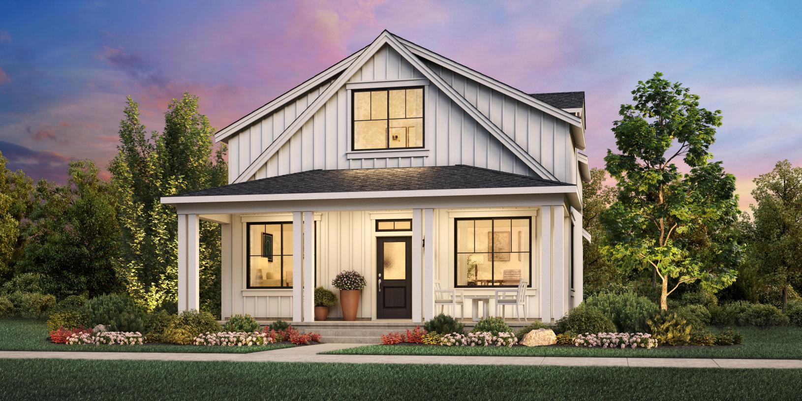Poppy Craftsman - Canopy Cottages: Redmond, Washington - Toll Brothers