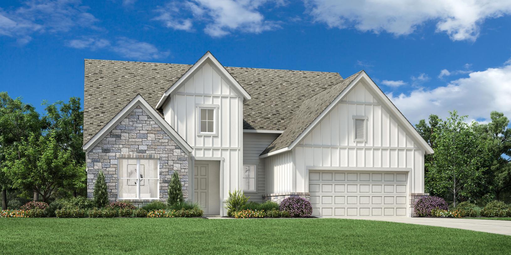 Bingham - Regency at Santa Rita Ranch - Meadow Collection: Liberty Hill, Texas - Toll Brothers