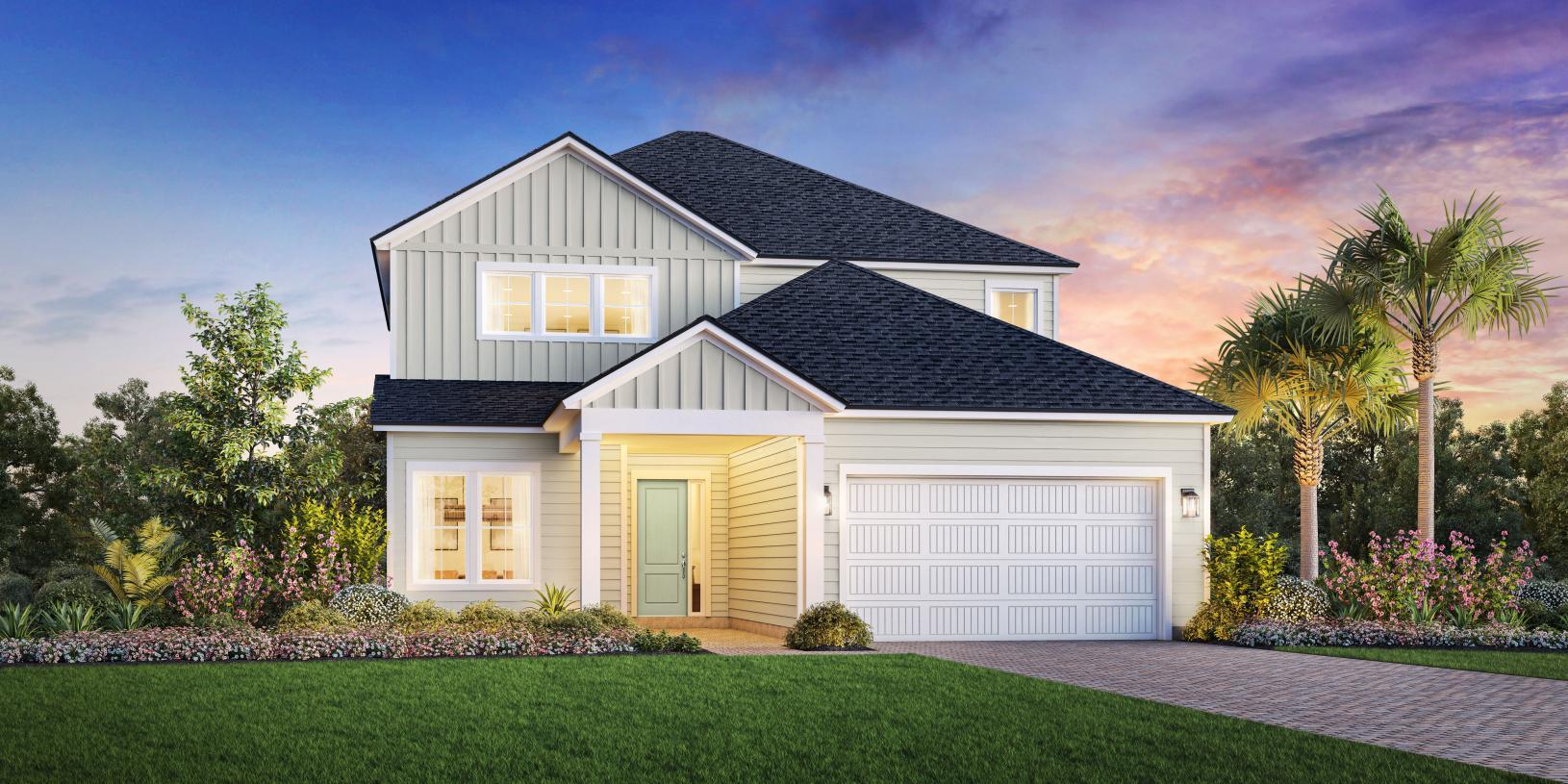 Caspian - Mariposa at EverRange: Jacksonville, Florida - Toll Brothers