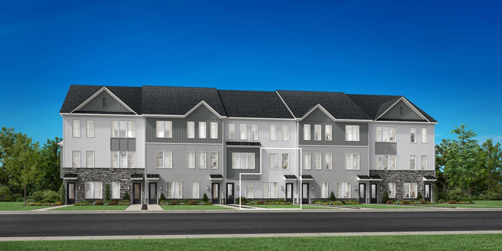 Kenilworth - Townes at Main Street: North Brunswick, New Jersey - Toll Brothers