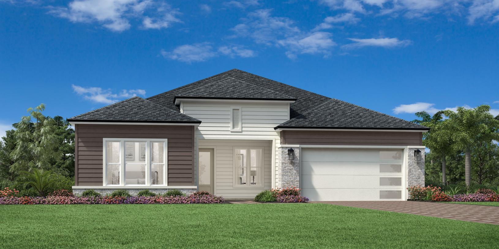 Tomoka - Regency at EverRange - Willow Collection: Jacksonville, Florida - Toll Brothers
