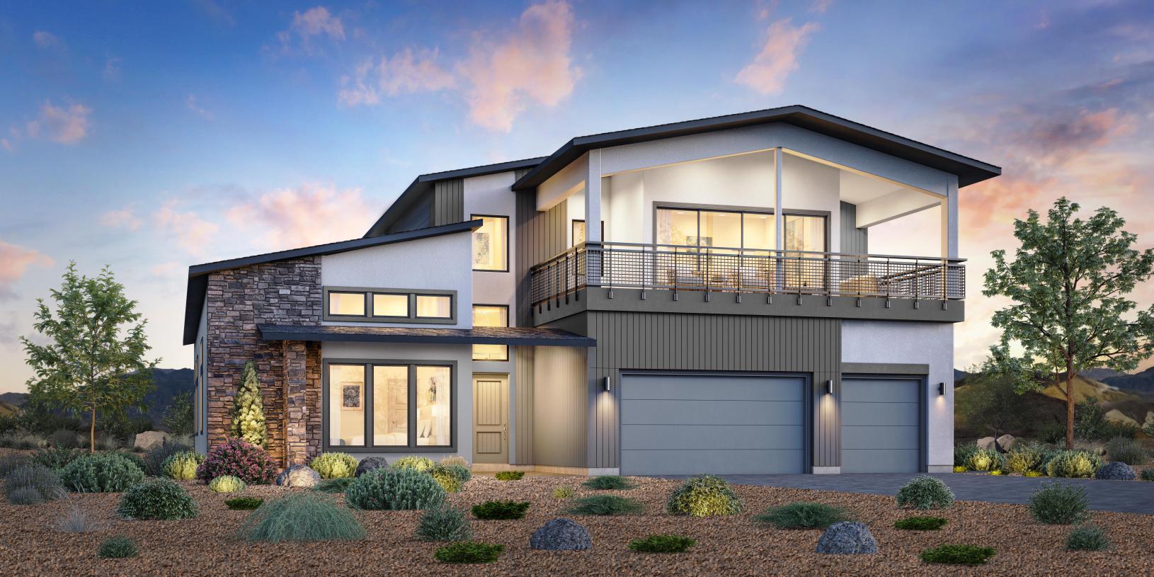 Hendrix Air - Ascente by Toll Brothers - Silverskye Collection: Reno, Nevada - Toll Brothers
