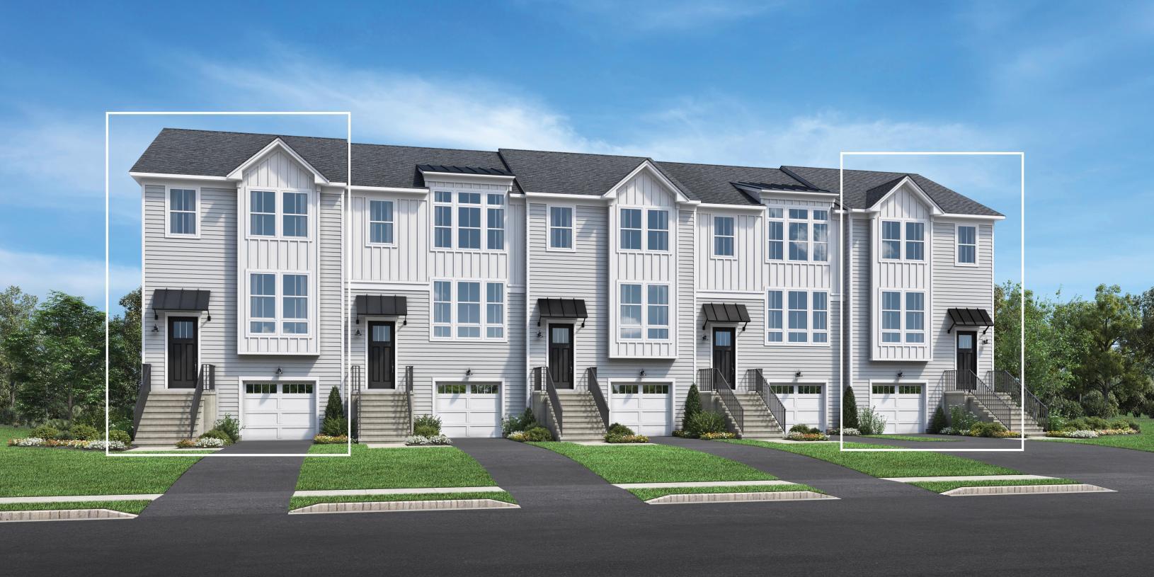 Caufield Manor - The Townhomes at Van Wyck Mews: Fishkill, New York - Toll Brothers