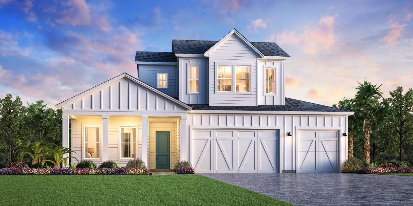 Barnwell Elite - Newbrook - Juniper Collection: Saint Augustine, Florida - Toll Brothers