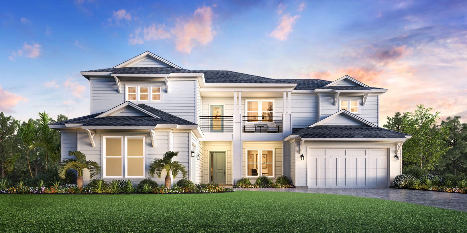 Delmonico - Newbrook - Spruce Collection: Saint Augustine, Florida - Toll Brothers