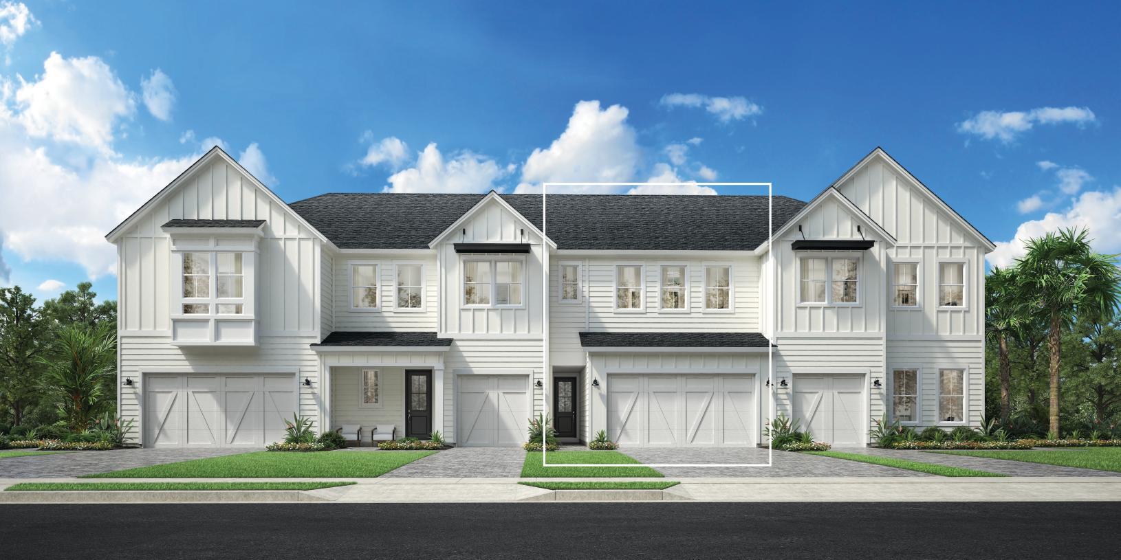 Castillo Modern Farmhouse - Newbrook - Towns Collection: Saint Augustine, Florida - Toll Brothers