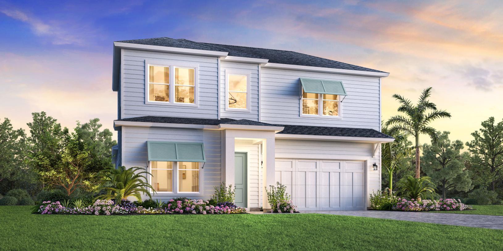 Seabelle - Newbrook - Dogwood Collection: Saint Augustine, Florida - Toll Brothers