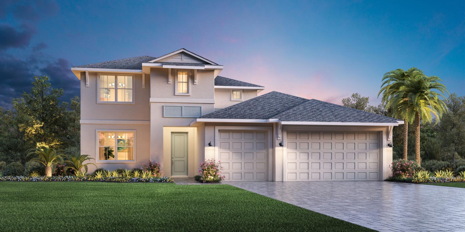 Pineland - Toll Brothers at Willow - Pine Collection: Punta Gorda, Florida - Toll Brothers