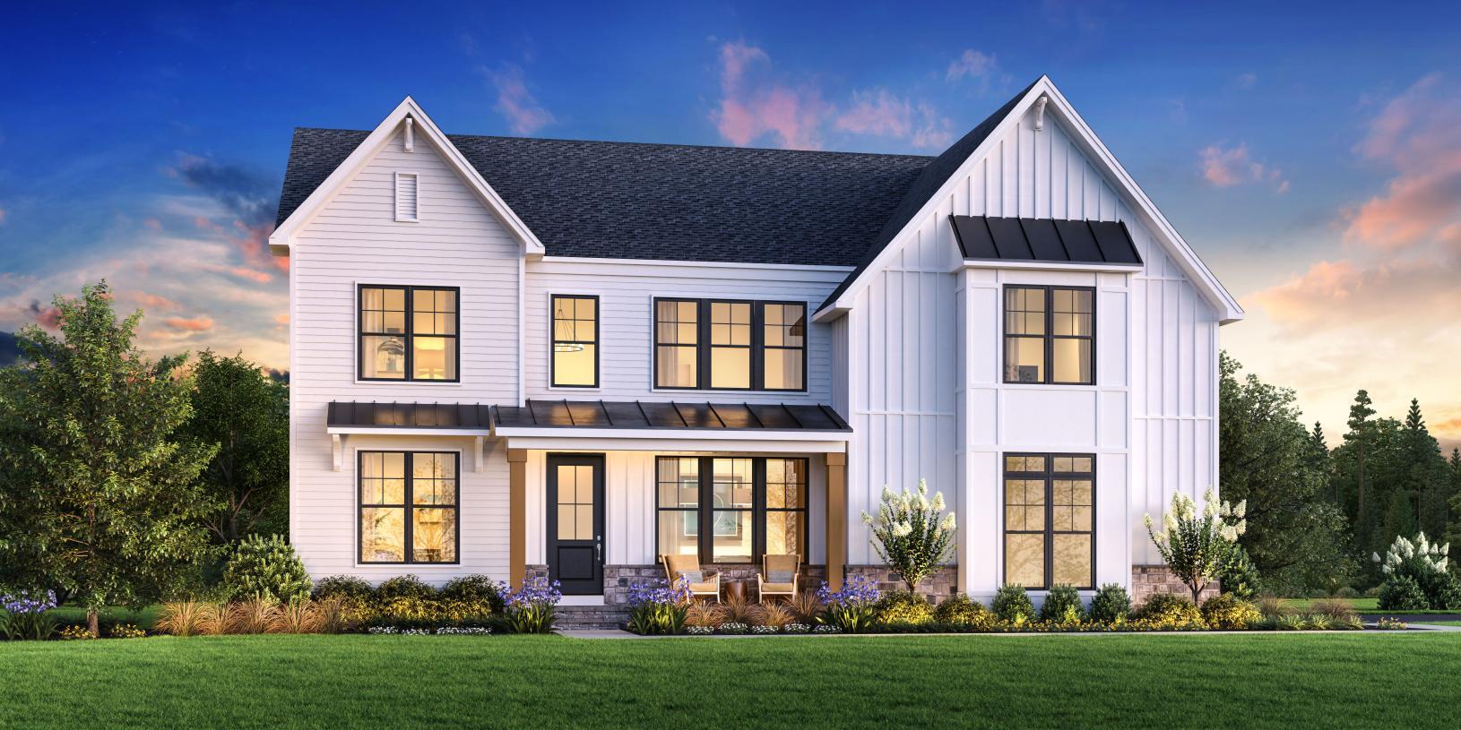 Dickinson Modern Craftsman - Newbury Glen: Hopkinton, Massachusetts - Toll Brothers
