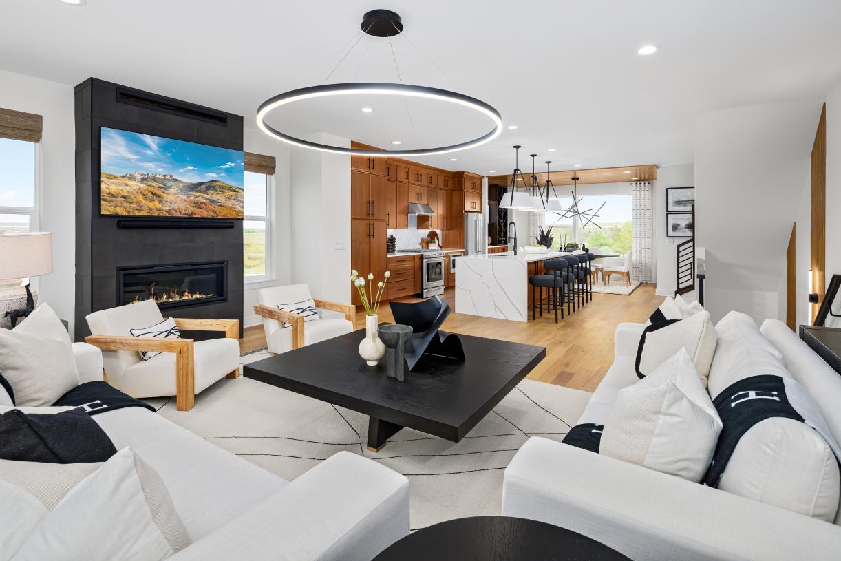casa en Heights at DTC por Toll Brothers