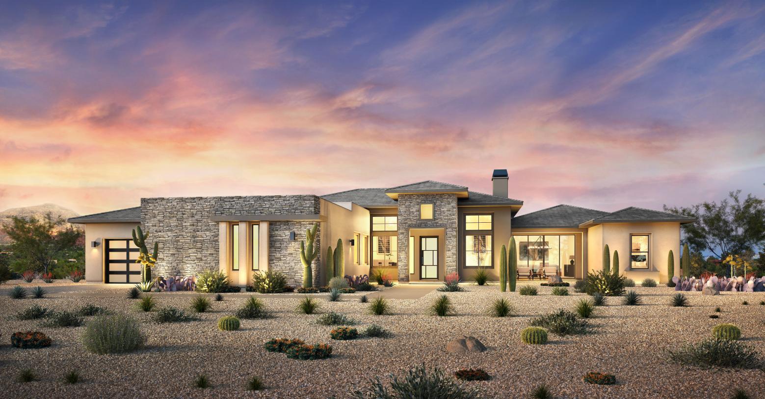 Ocotillo Desert Contemporary - Toll Brothers at Sedona: Sedona, Arizona - Toll Brothers