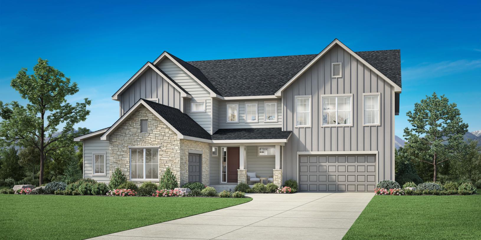 Shavano - Montaine - Estate Collection: Castle Rock, Colorado - Toll Brothers