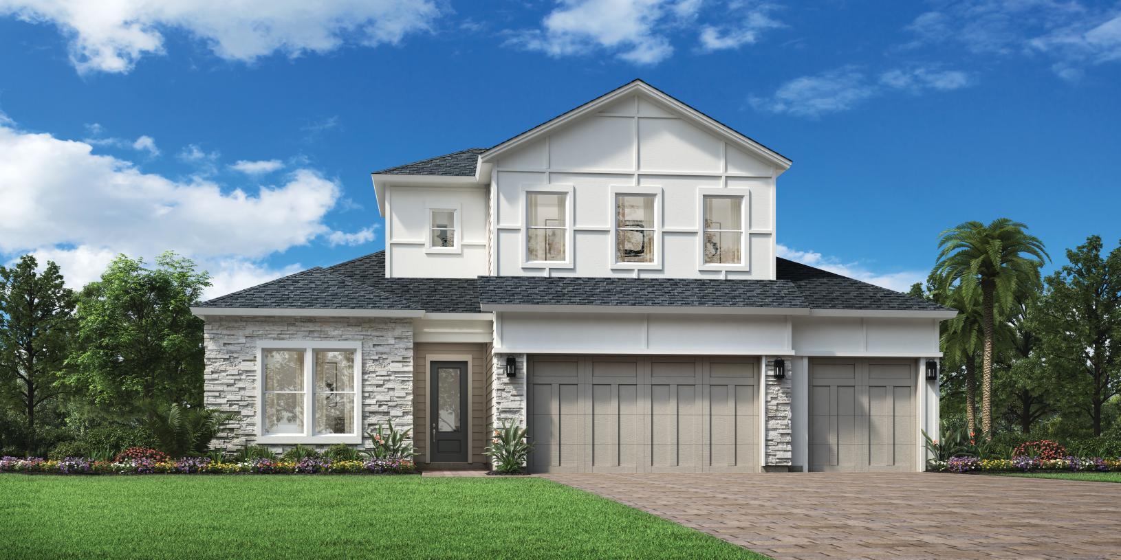 Barnwell Elite - Newbrook - Juniper Collection: Saint Augustine, Florida - Toll Brothers