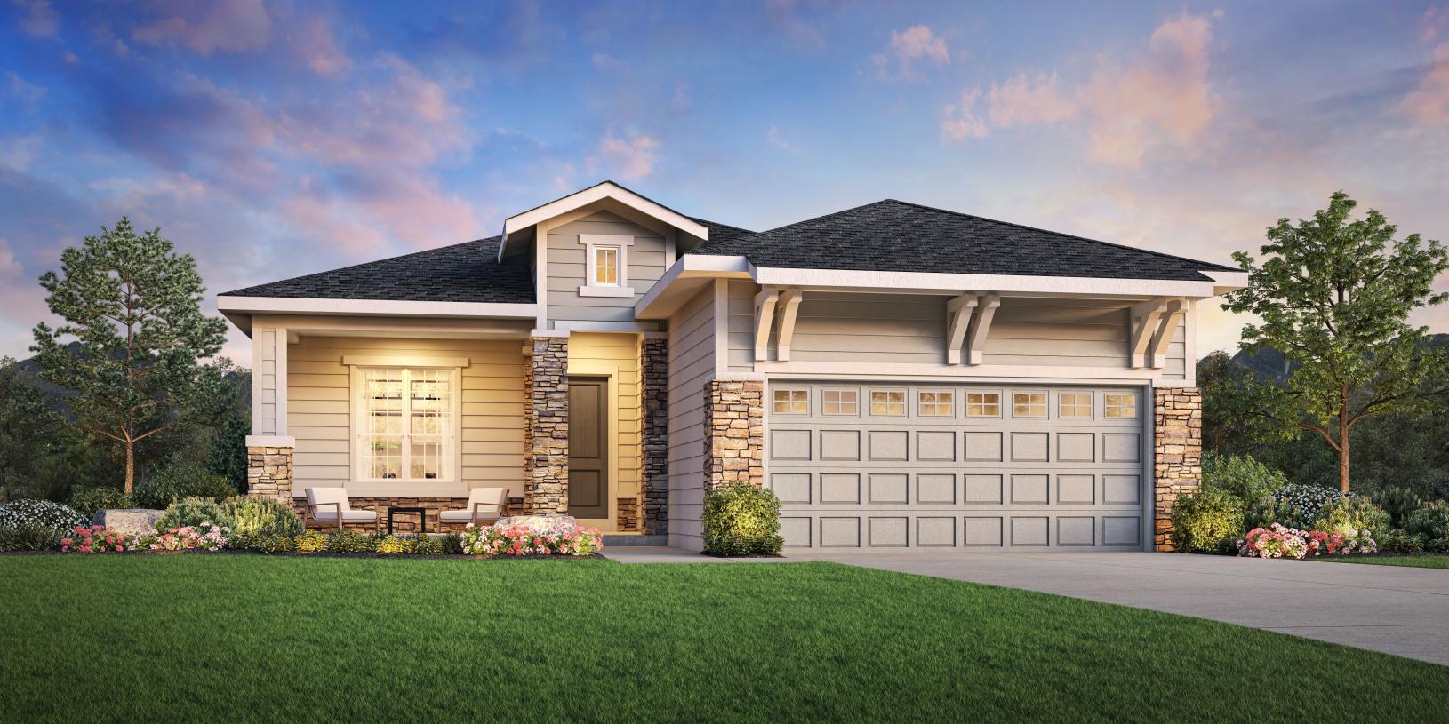 Logan - Regency at Montaine - Jefferson Collection: Castle Rock, Colorado - Toll Brothers