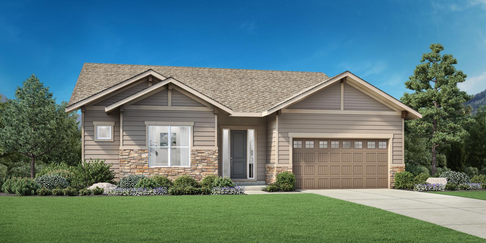 Fletcher - Regency at Montaine - Broomfield Collection: Castle Rock, Colorado - Toll Brothers