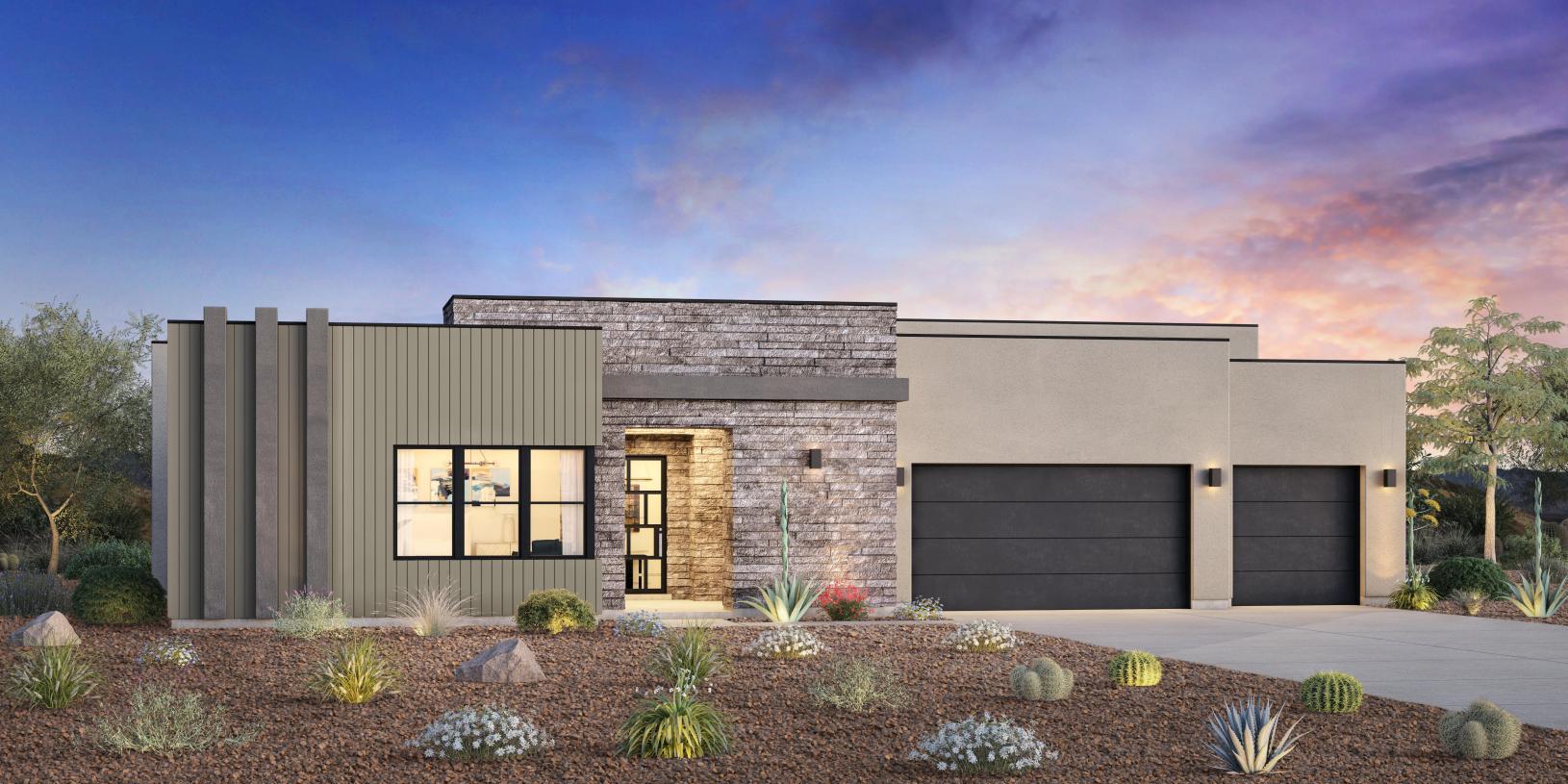 Echo - Toll Brothers at Storyrock - Canyon Collection: Scottsdale, Arizona - Toll Brothers