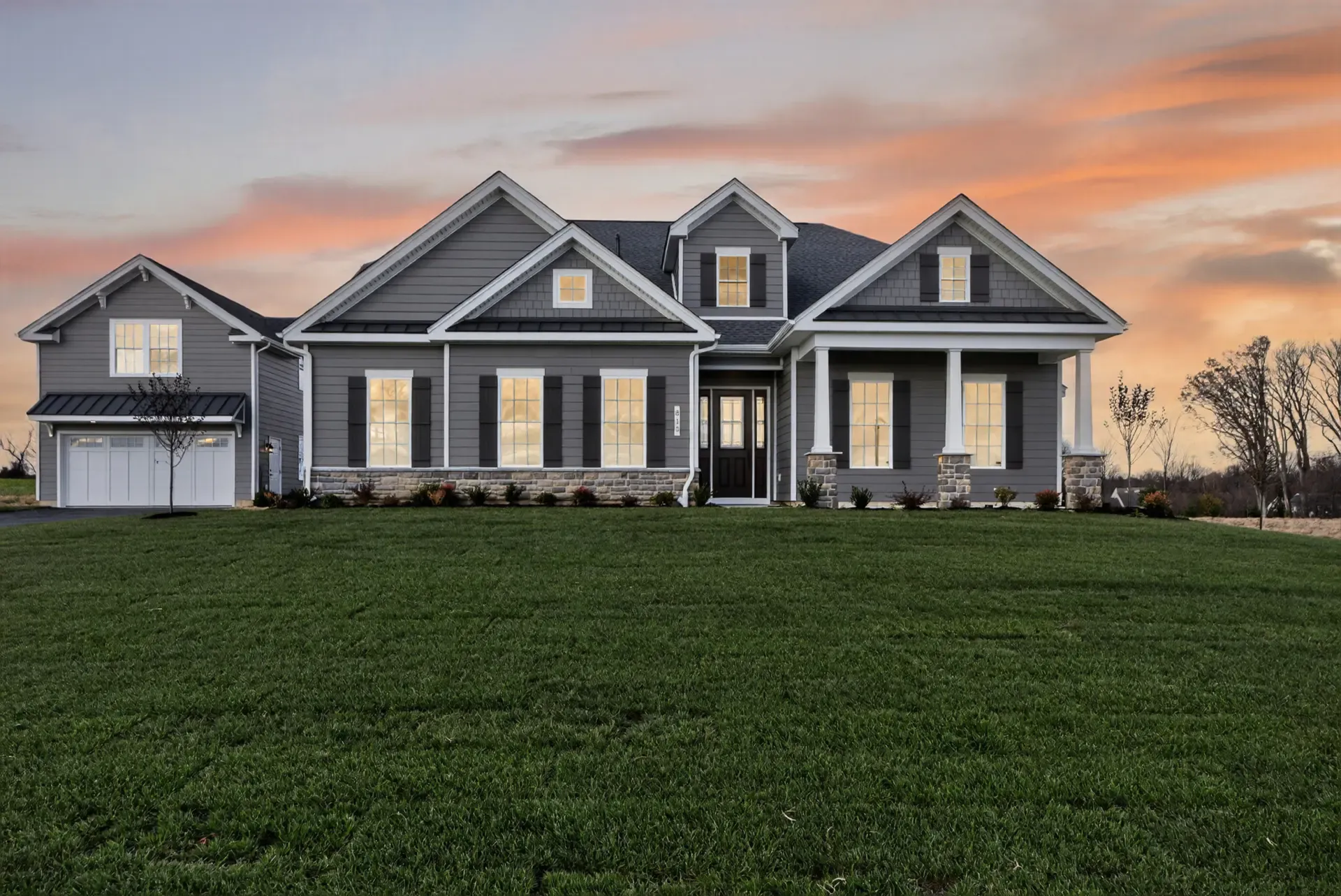 casa en Pinnacle Estates at Brandywine Farms 55+ Living por Traditions of America