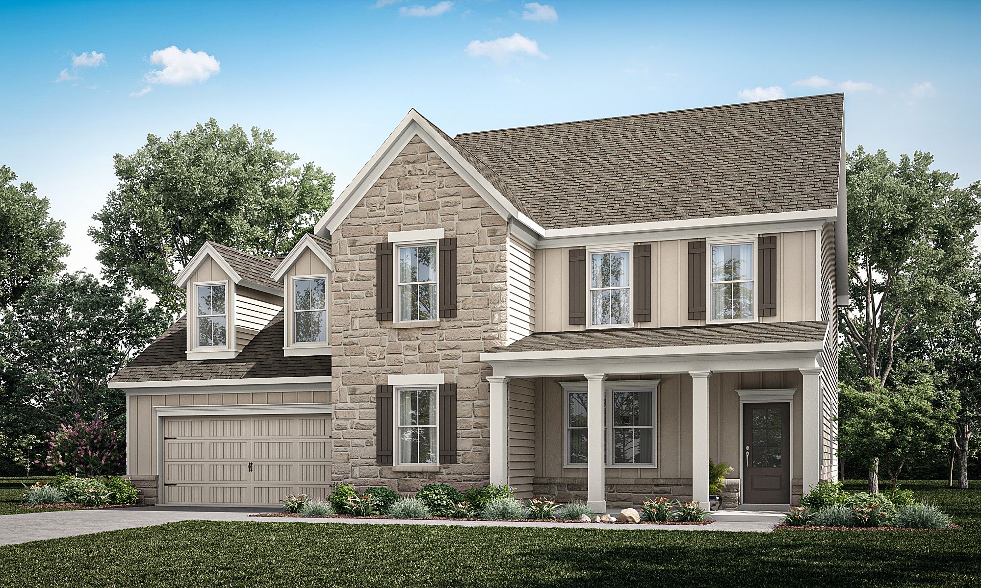 Hedgerow - The Tillery - The Tillery: Acworth, Georgia - Traton Homes