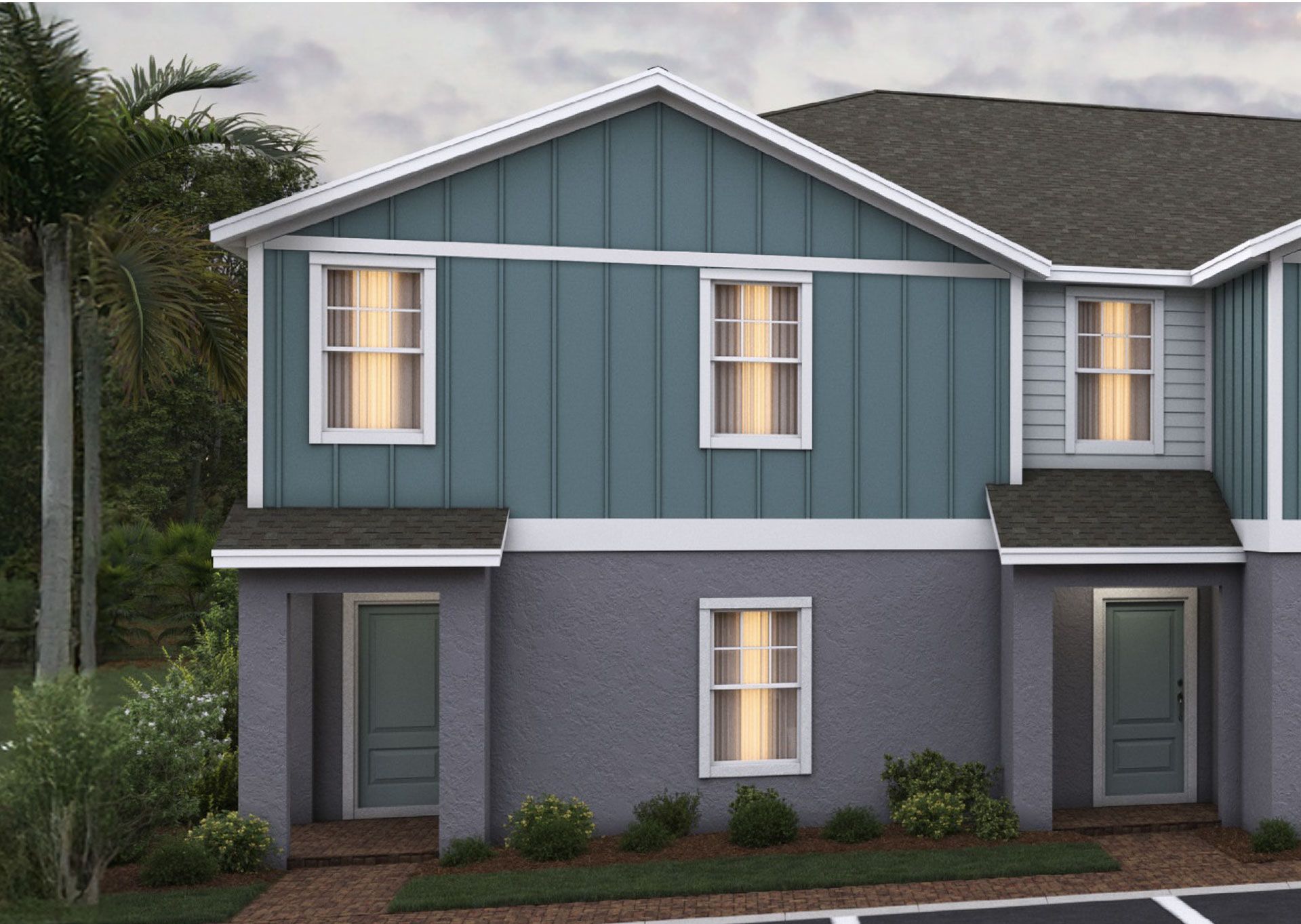 Ashley - Pine Meadows Reserve Townhomes: Eustis, Florida - Trinity Family Buildiers