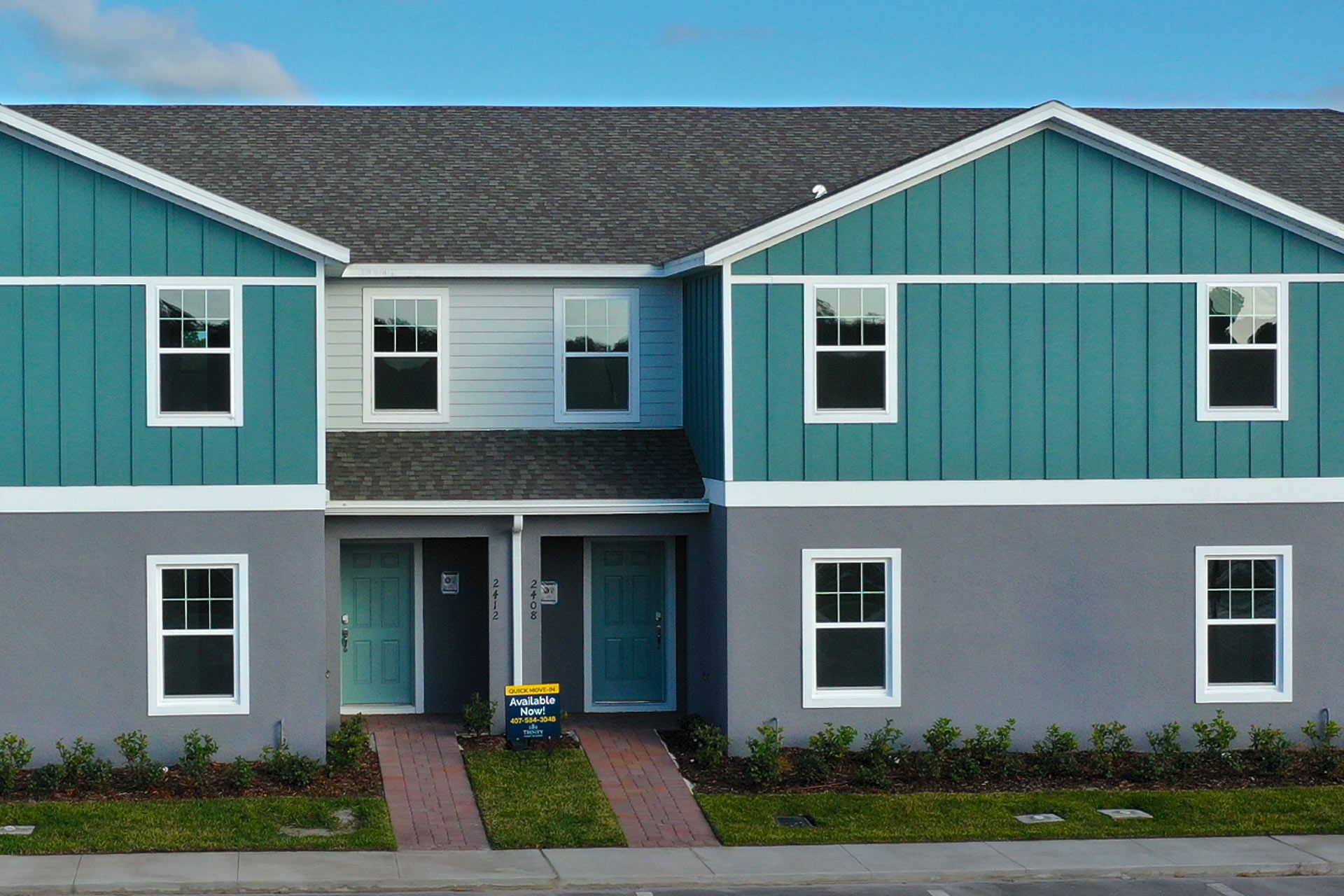 Claire - Pine Meadows Reserve Townhomes: Eustis, Florida - Trinity Family Buildiers