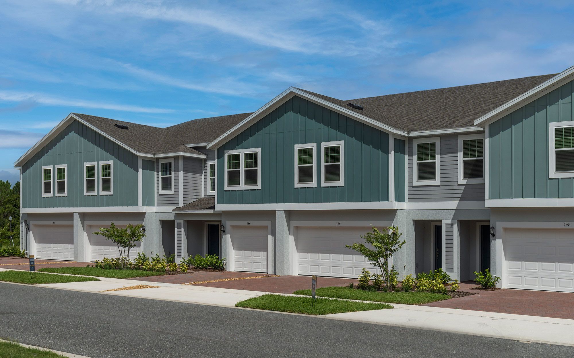 Douglas - Blue Springs Reserve Townhomes: Groveland, Florida - Trinity Family Buildiers